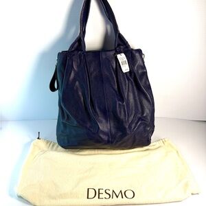 Desmo Navy Blue Women's Tote Bag